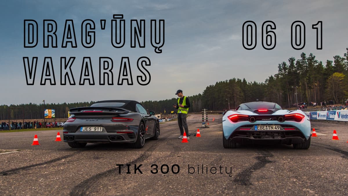 DRAG'ūnų vakaras - comeback’as