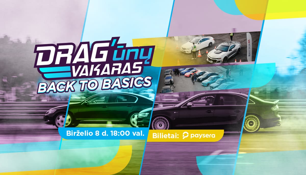 DRAG'ūnų vakaras - back to basics