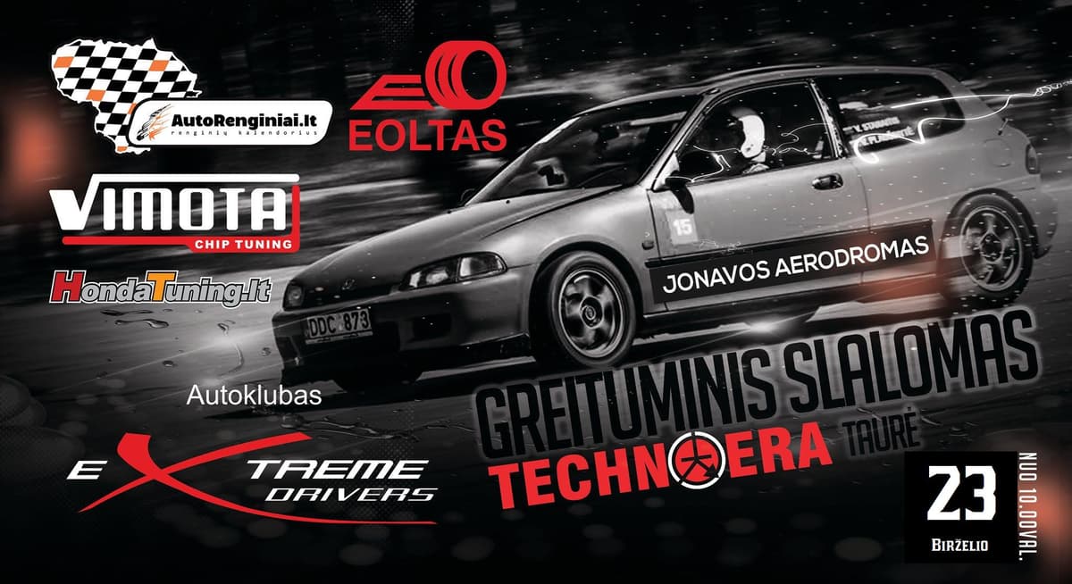 Greituminis slalomas ir Dragas
