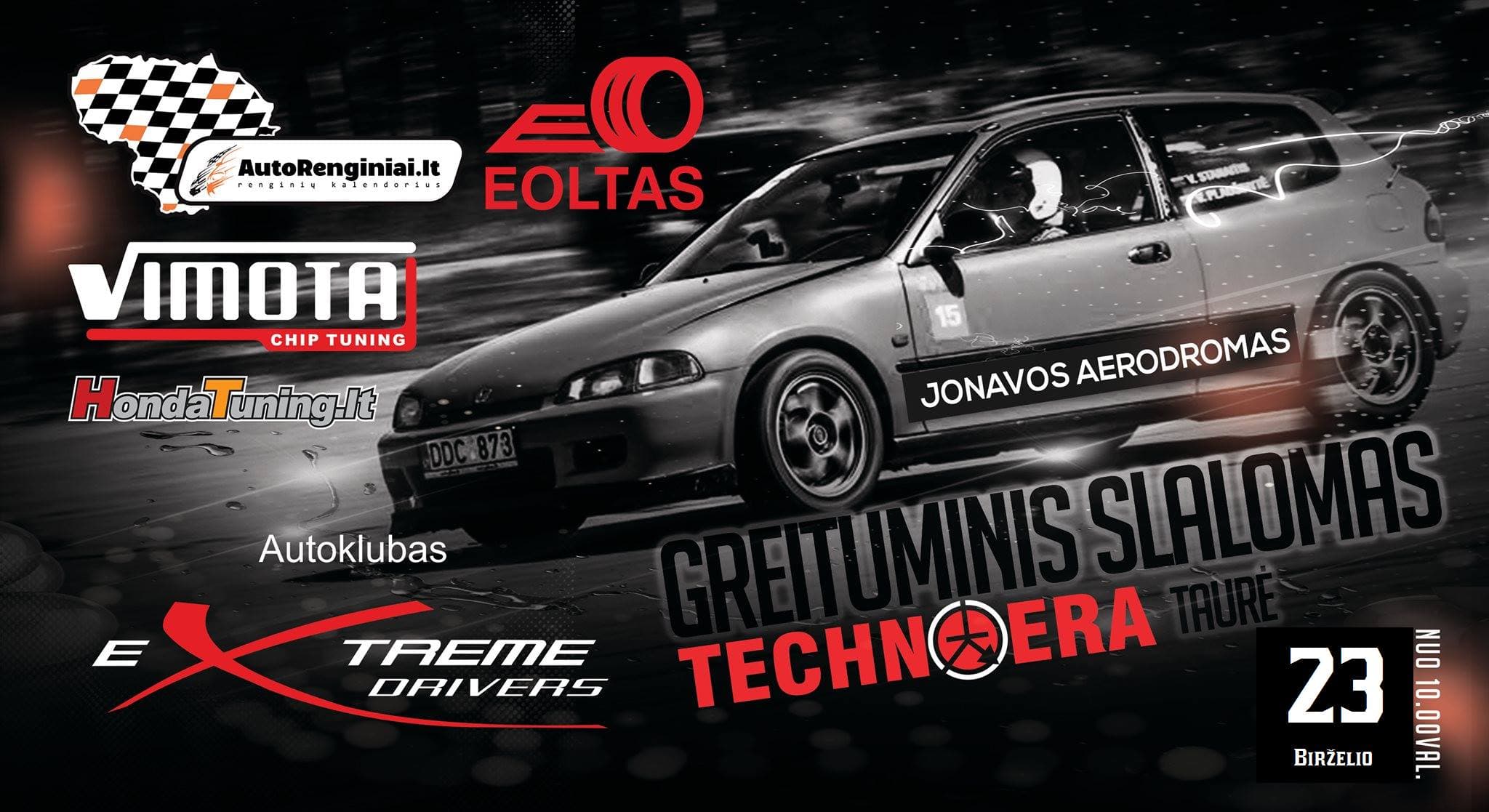 Greituminis slalomas ir Dragas