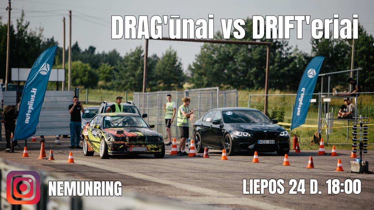 DRAGūnai vs DRIFTeriai